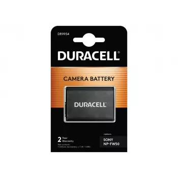 Batería de cámara Duracell DR9954, sustituye a Sony NP-FW50, 1030 mAh