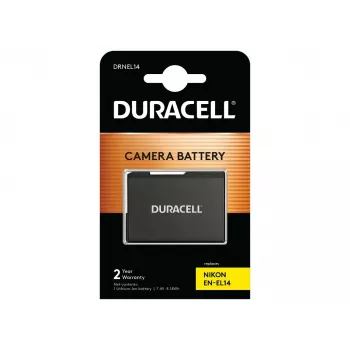 Batería de cámara Duracell - sustituye a la batería Nikon EN-EL14, 1100 mAh, 7,4 V, litio-ion (Li-Ion)