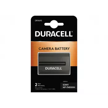 Batería de cámara Duracell DR9695, sustituye a Sony NP-FM500H, 1600 mAh