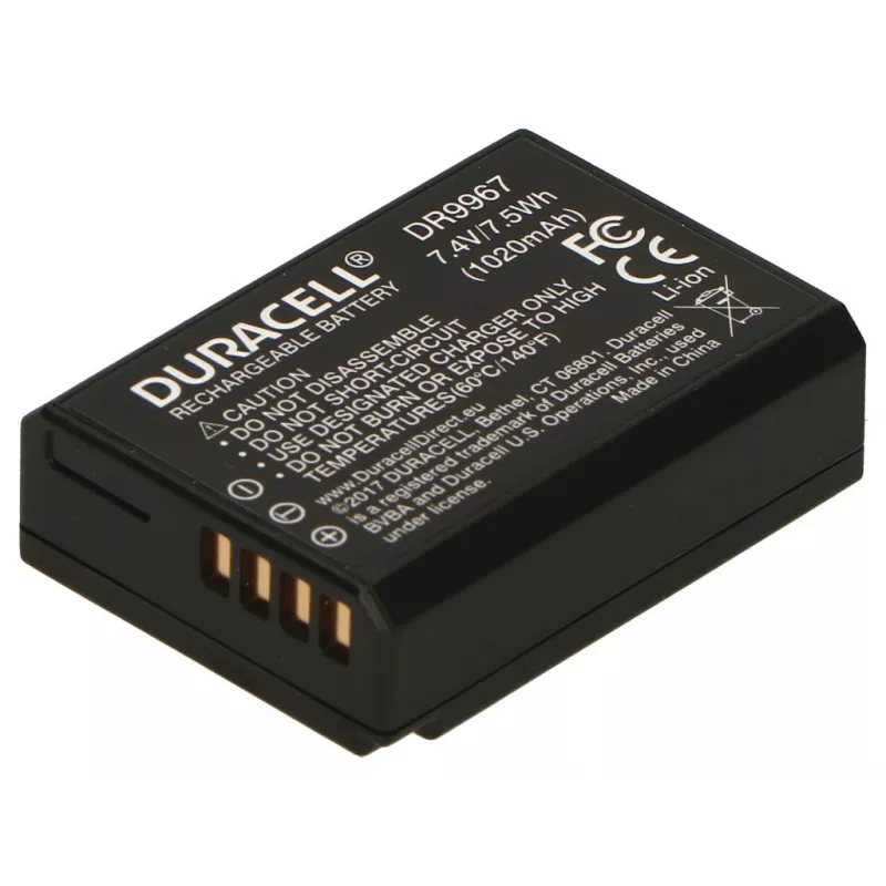 Batería de cámara Duracell – sustituye a la batería Canon LP-E10