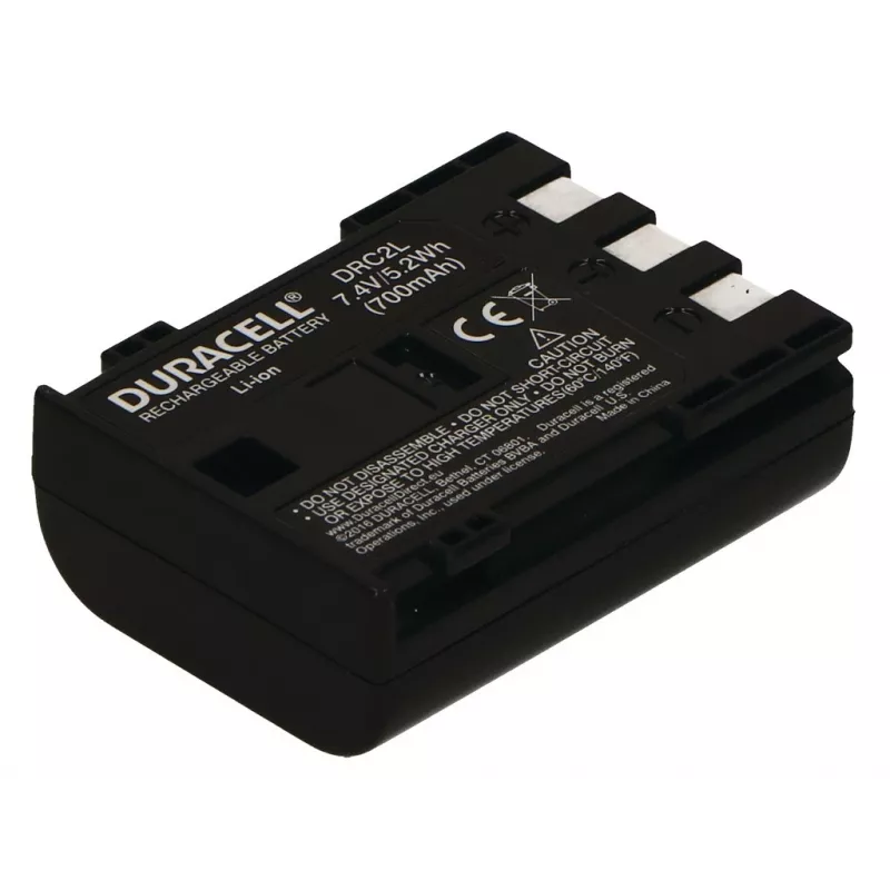 Duracell DRC2L batería para cámara Canon NB-2L, Li-Ion, 700 mAh