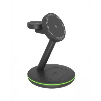 ICY BOX IB-SH102-CH auriculares, smartphone, smartwatch negro carga rápida