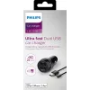Philips cargador de coche USB DLP2357V/10