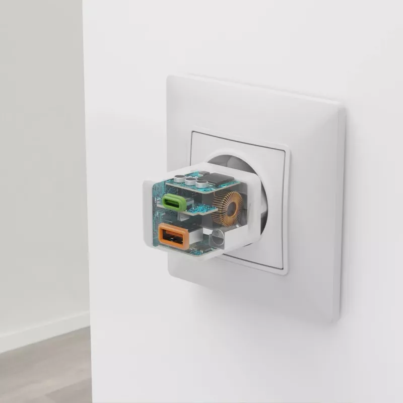 Hama 00201992 cargador móvil smartphone blanco AC carga rápida interior, exterior