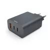 Hama 00086445 cargador móvil smartphone, tablet gris AC carga rápida interior