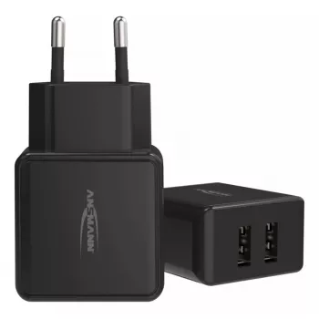 Cargador Ansmann HC212 Universal Negro AC interior
