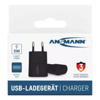Cargador Ansmann HC105 Universal Negro AC interior