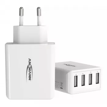 Cargador Ansmann HC430 Universal Blanco AC interior