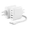 Cargador ALOGIC 4X100 Universal Blanco USB interior