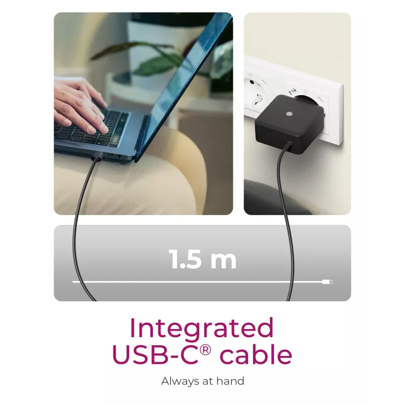 ICY BOX IB-PS111-PD Universal Negro AC interior