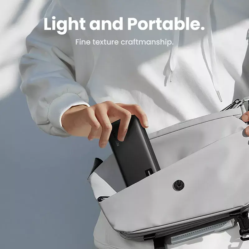 Batería externa Ugreen 25742 de iones de litio (Li-Ion) 10000 mAh Negro