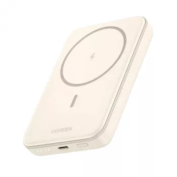 Powerbank Ugreen 25208 10000 mAh carga inalámbrica beige