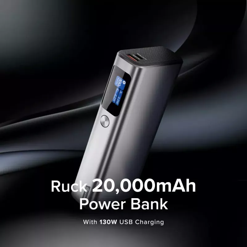 Powerbank ALOGIC Ruck 20000mAh, cargador USB 130W