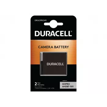 Batería Duracell para cámara de acción – sustituye a la batería GoPro Hero 5