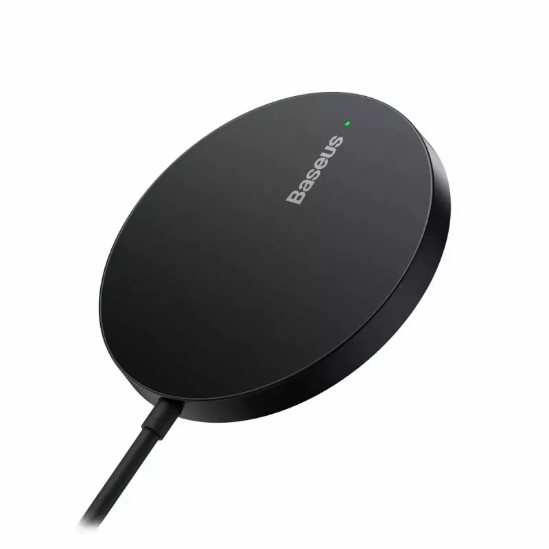 Cargador Baseus CCJJ040001 inalámbrico de interior USB negro para smartphones