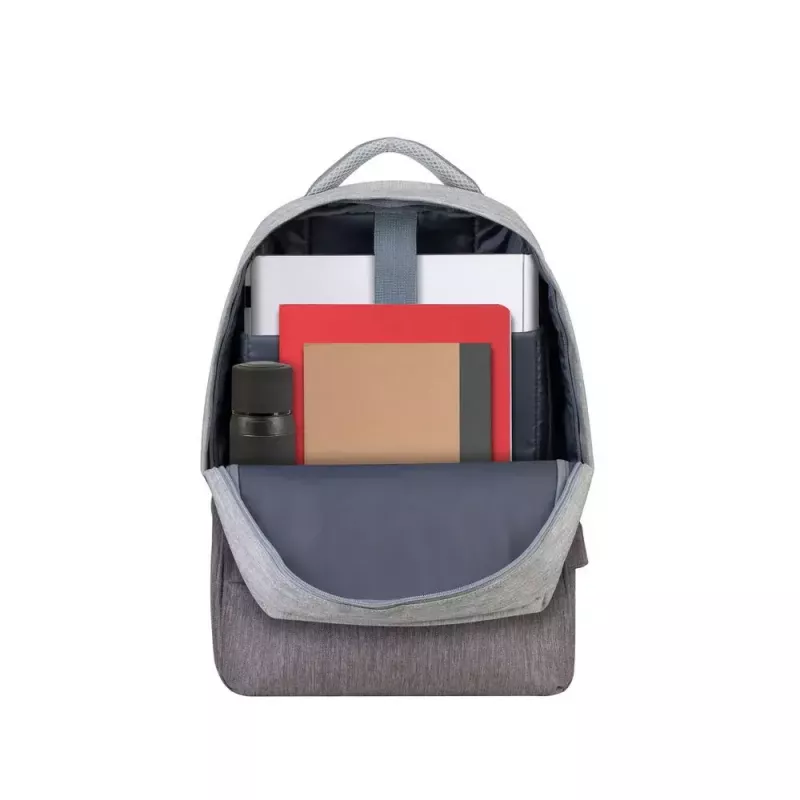 Rivacase 7562 Prater mochila antirrobo para portátil 15,6 pulgadas (39,6 cm), gris/mocha