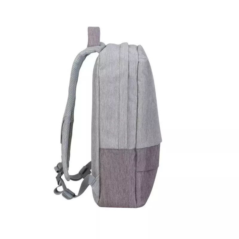 Rivacase 7562 Prater mochila antirrobo para portátil 15,6 pulgadas (39,6 cm), gris/mocha