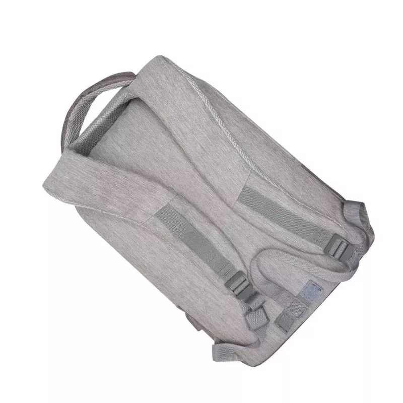Rivacase 7562 Prater mochila antirrobo para portátil 15,6 pulgadas (39,6 cm), gris/mocha