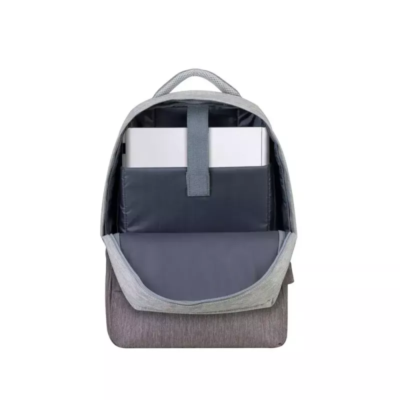 Rivacase 7562 Prater mochila antirrobo para portátil 15,6 pulgadas (39,6 cm), gris/mocha