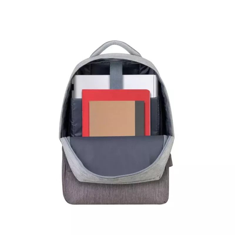 Rivacase 7562 Prater mochila antirrobo para portátil 15,6 pulgadas (39,6 cm), gris/mocha