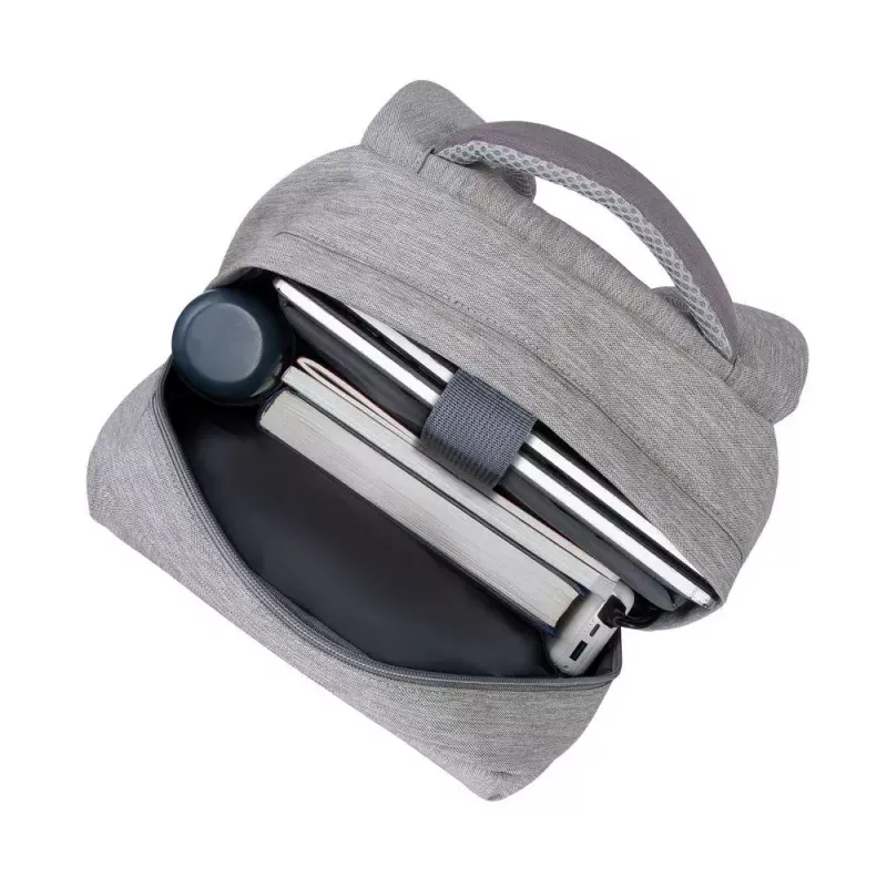 Rivacase 7562 Prater mochila antirrobo para portátil 15,6 pulgadas (39,6 cm), gris/mocha