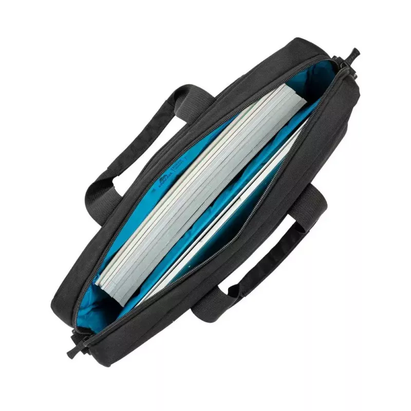 Rivacase 7521 Alpendorf ECO bolsa para portátil 13,3–14 pulgadas (35,6 cm), lona, negra