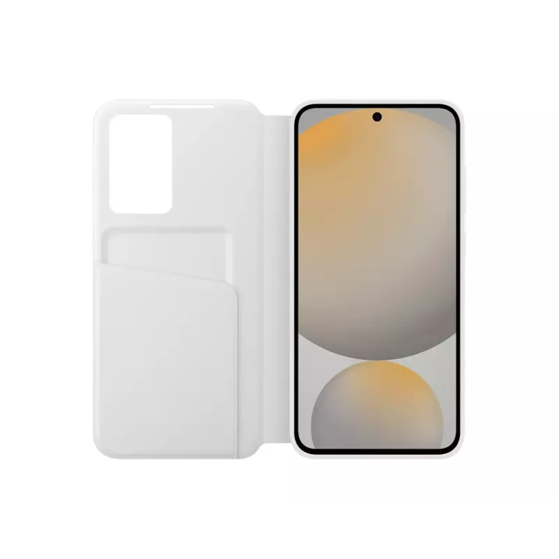 Samsung EF-ZS721CWEGWW funda Smart View Wallet para Galaxy S24 FE, blanca