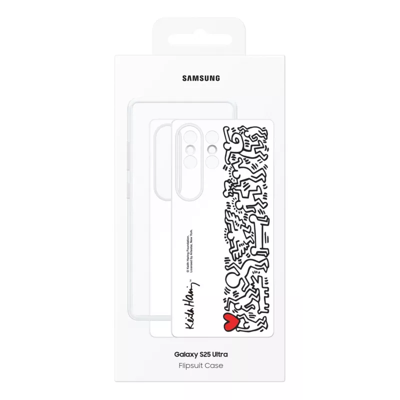 Samsung EF-MS938CWEGWW Flipsuit Case para Galaxy S25 Ultra, TPU, blanca