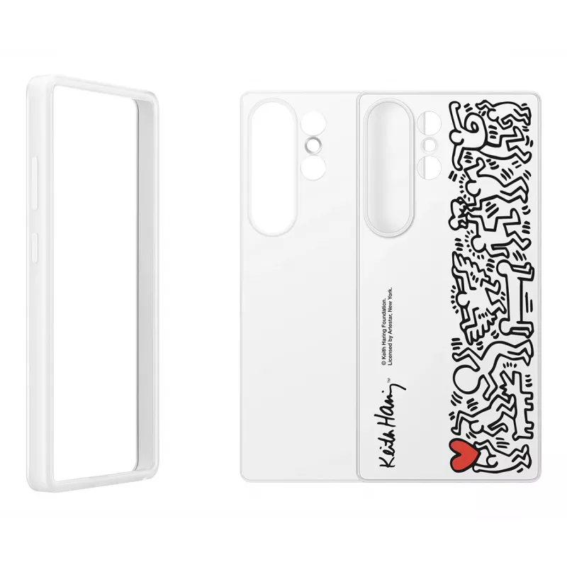 Samsung EF-MS938CWEGWW Flipsuit Case para Galaxy S25 Ultra, TPU, blanca
