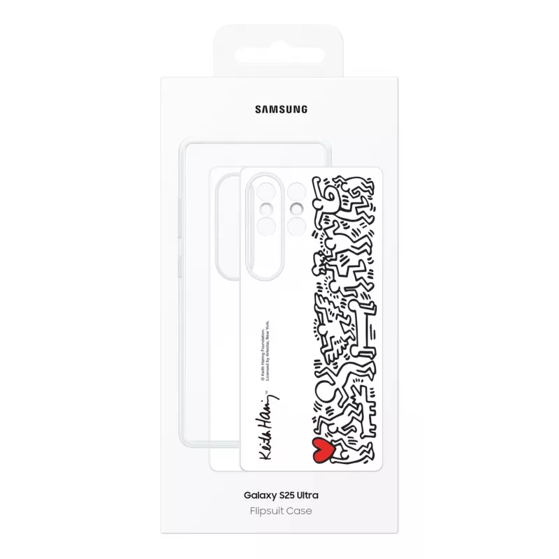 Samsung EF-MS938CWEGWW Flipsuit Case para Galaxy S25 Ultra, TPU, blanca