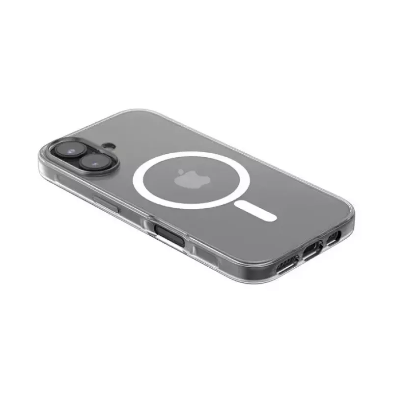 Belkin MSA025HQCL SheerForce funda magnética para iPhone 16, transparente