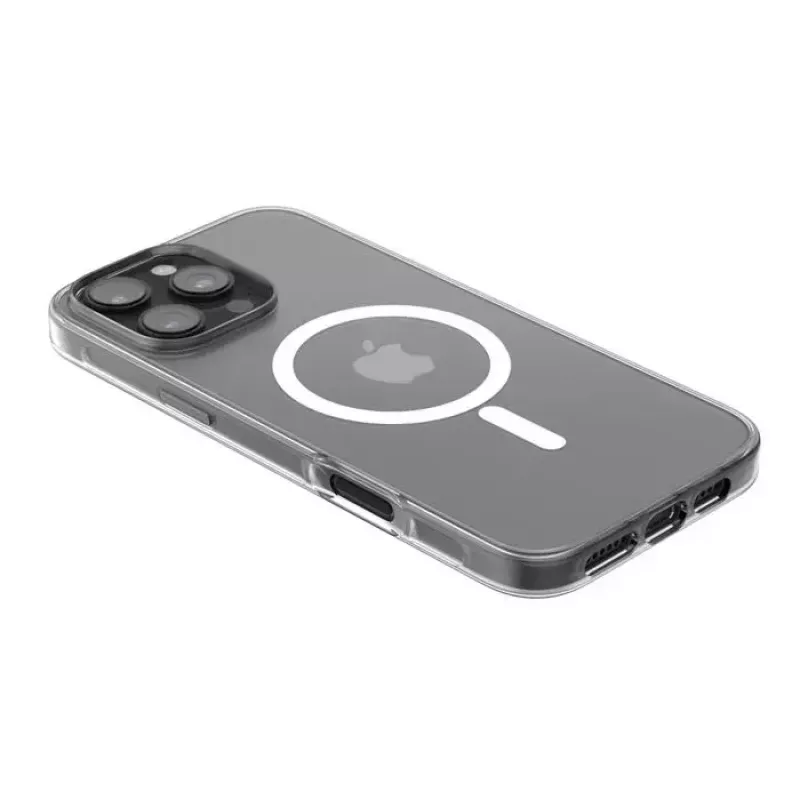 Belkin MSA028HQCL SheerForce funda magnética para iPhone 16 Pro Max, transparente