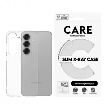 Funda PanzerGlass Samsung Galaxy S25 Transparente X-Ray Soft Basic