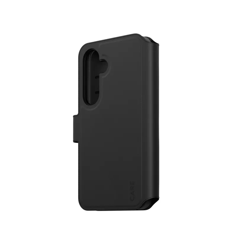 Funda PanzerGlass CARE by Feature Case Tango Two-in-One Wallet compatible con Qi Samsung Galaxy S25