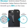 Speck Presidio2 Pro + MS Apple iPhone 14 Plus/15 Plus negro – con Microban funda protectora resistente