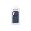 Samsung EF-OA156TBEGWW Card Slot Cover funda para Galaxy A15 / A15 5G, TPU, azul / negra