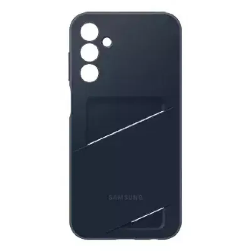 Samsung EF-OA156TBEGWW Card Slot Cover funda para Galaxy A15 / A15 5G, TPU, azul / negra