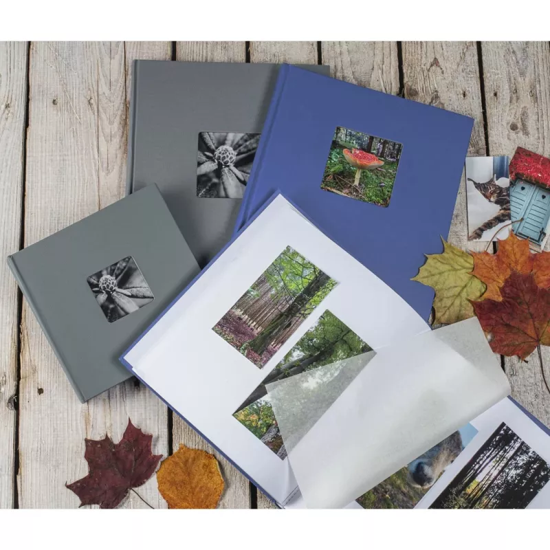 Hama Fine Art álbum de fotos gris 50 hojas 10 x 15 cm