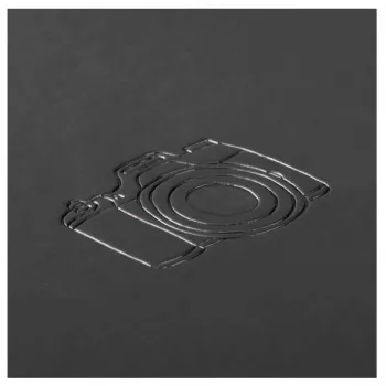 Álbum de fotos HAMA álbum de espiral Signs 28x24 cm 50 páginas blancas negro