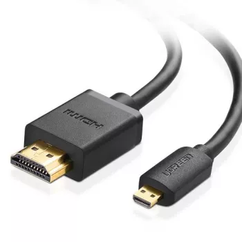 Ugreen 30104 cable HDMI 3 m HDMI Type-D (micro) HDMI Type-A (estándar) negro