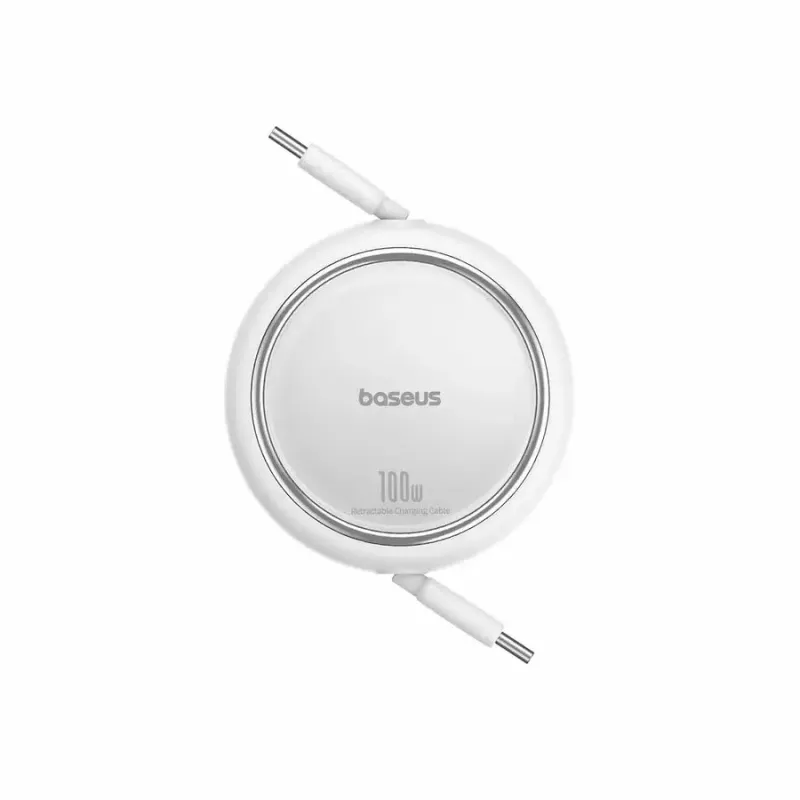 Cable USB Baseus Free2Pull 1 m USB-C blanco