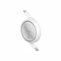 Cable USB Baseus Free2Pull 1 m USB-C blanco