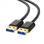 Cable USB Ugreen 10370 USB 3.2 Gen 1 (3.1 Gen 1) 1 m USB A negro