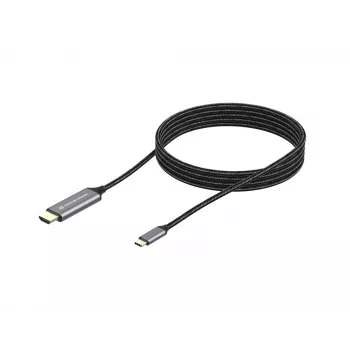 Cable Conceptronic USB-C a HDMI, macho a macho, 4K 60Hz, 2 m, USB Type-C, HDMI, macho, macho, recto
