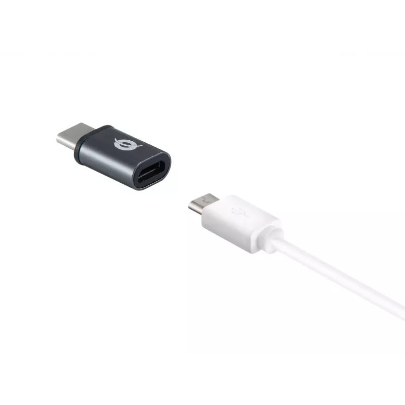 Adaptador OTG Conceptronic DONN USB-C a Micro USB pack de 3