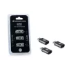 Adaptador OTG Conceptronic DONN USB-C a Micro USB pack de 3