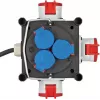 Alargador de corriente Brennenstuhl 1153680100 1m 6 tomas AC Exterior