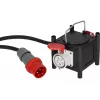 Alargador de corriente Brennenstuhl 2m 2 tomas AC Exterior Negro Rojo Blanco