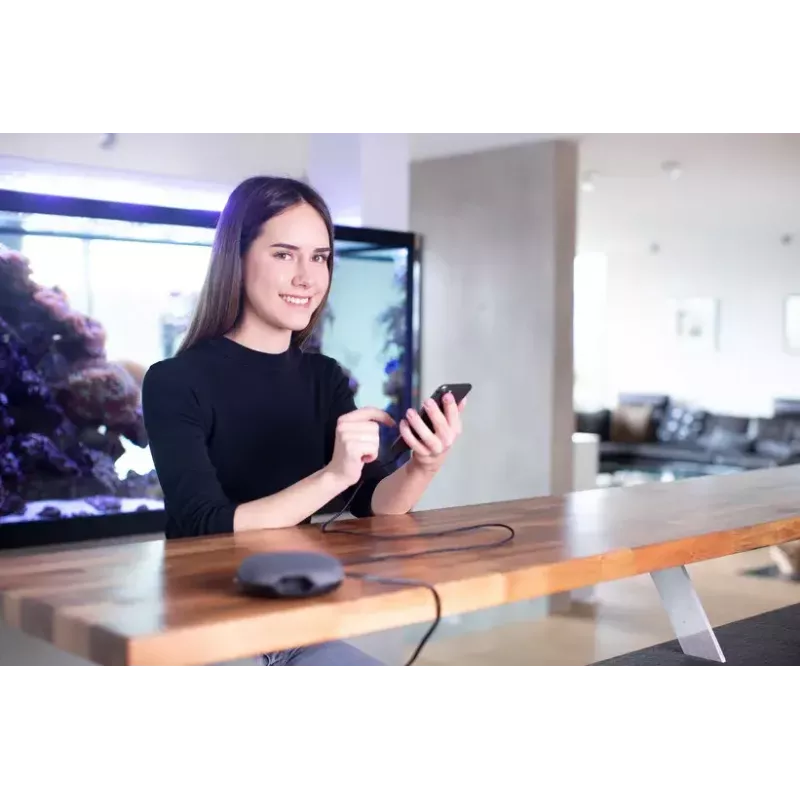 Brennenstuhl estilo estación de carga con superficie textil, 3 m, 1 toma + 2 USB, antracita/negro
