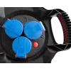 Alargador de corriente Brennenstuhl 1169710100 10 m 3 tomas de corriente para exterior negro rojo